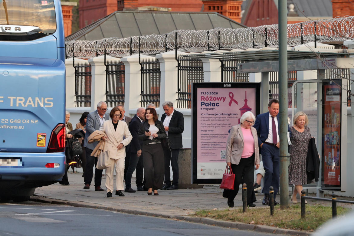 Spotkanie polityków PiS w siedzibie na ul.Nowogrodzkiej