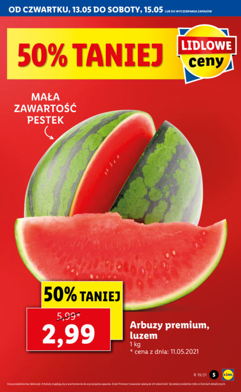  Sobotnie promocje w Lidlu