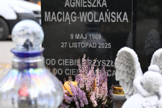 Tak wygląda grób Agnieszki Maciąg