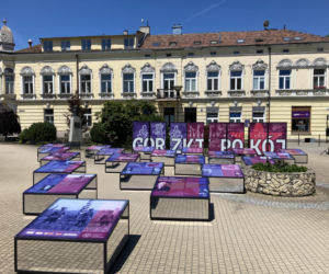 Wystawa na placu 3 maja w Nowym Sączu
