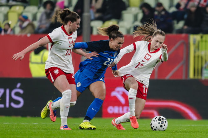 Polska - Słowenia: Najwierniejsi kibice wspierali reprezentację Polski kobiet. Dużo zdjęć z Gdańska