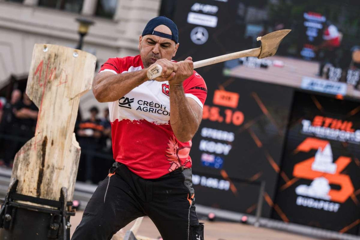 Michał Dubicki, drwal Stihl Timbersports