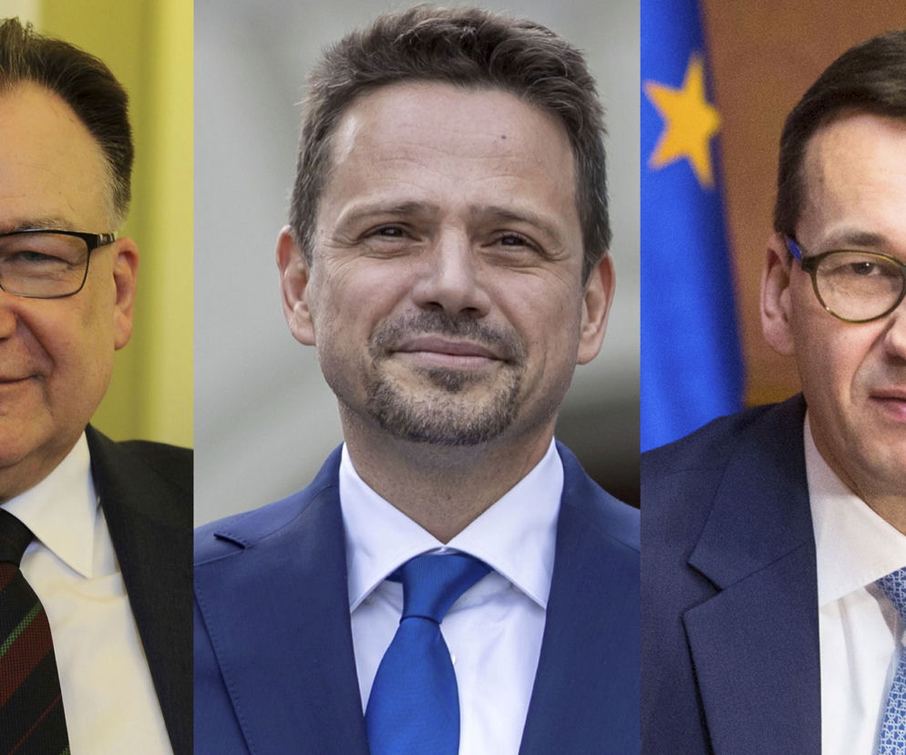 Adam Struzik, Rafał Trzaskowski, Mateusz Morawiecki