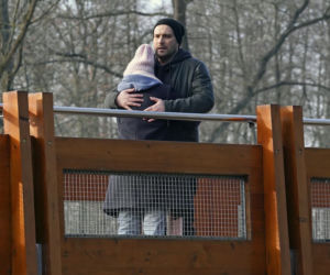 Barwy szczęścia, odc. 2264. Damian (Michał Lesień), Sabina (Barbara Kurzaj)