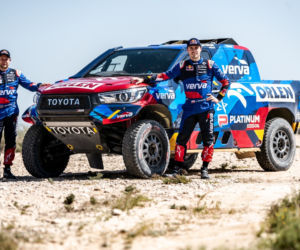 Kuba Przygoński i Toyota Hilux 