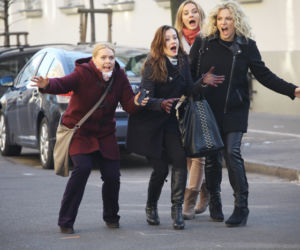 Przyjaciółki 3 sezon odc. 39. Zuza (Anita Sokołowska), Anka (Magdalena Stużyńska), Inga (Małgorzata Socha), Patrycja (Joanna Liszowska)