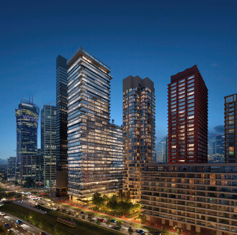 Tak ma prezentować się wieża AFI Tower po zakończeniu prac