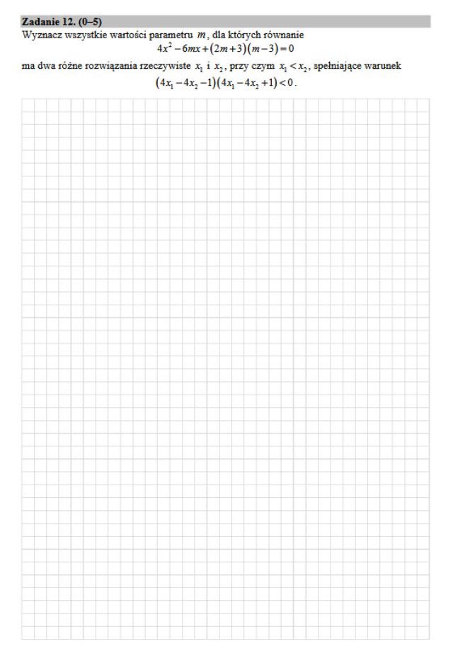 Matura 2017 matematyka rozszerzona. - Jaka chu****! [ARKUSZE, ZADANIA, PRZECIEKI] Relacja na żywo