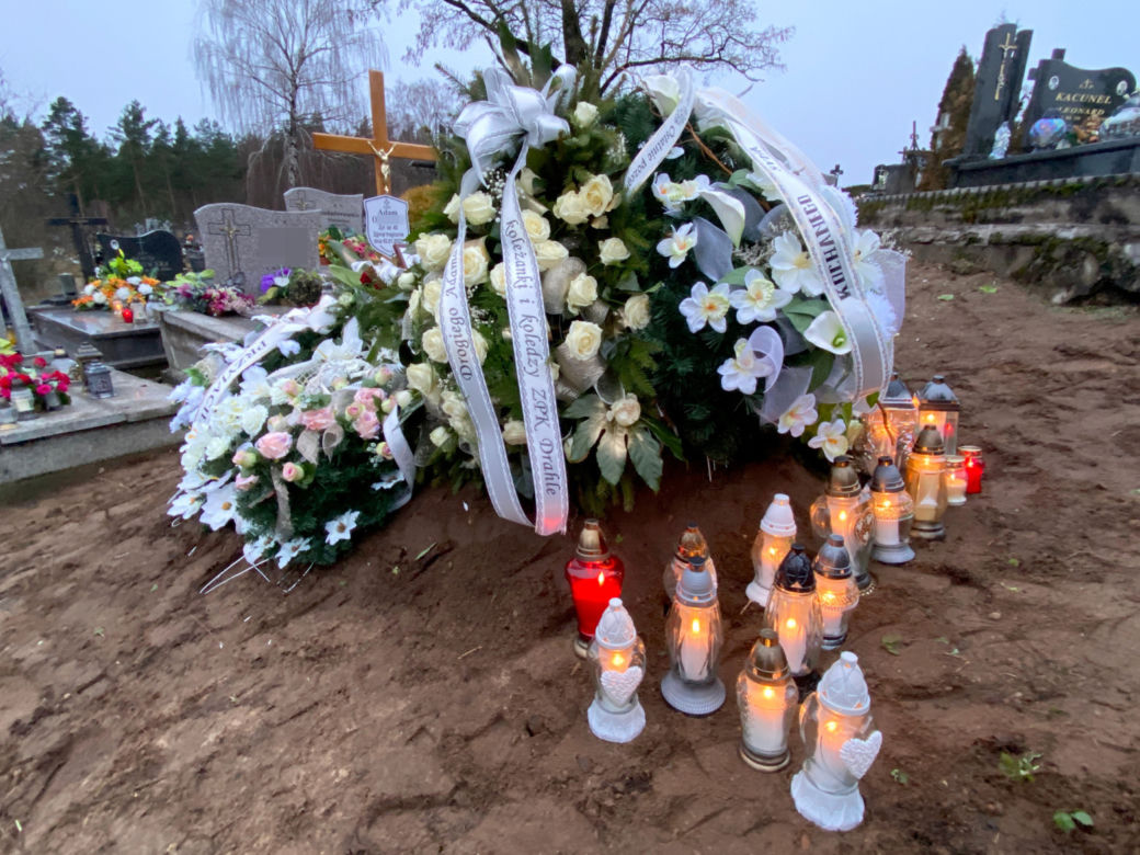 Drahle (woj. podlaskie). W kopalni żwiru utonął operator pływającej koparki