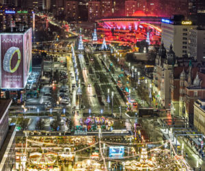 Sylwester w Katowicach - scena