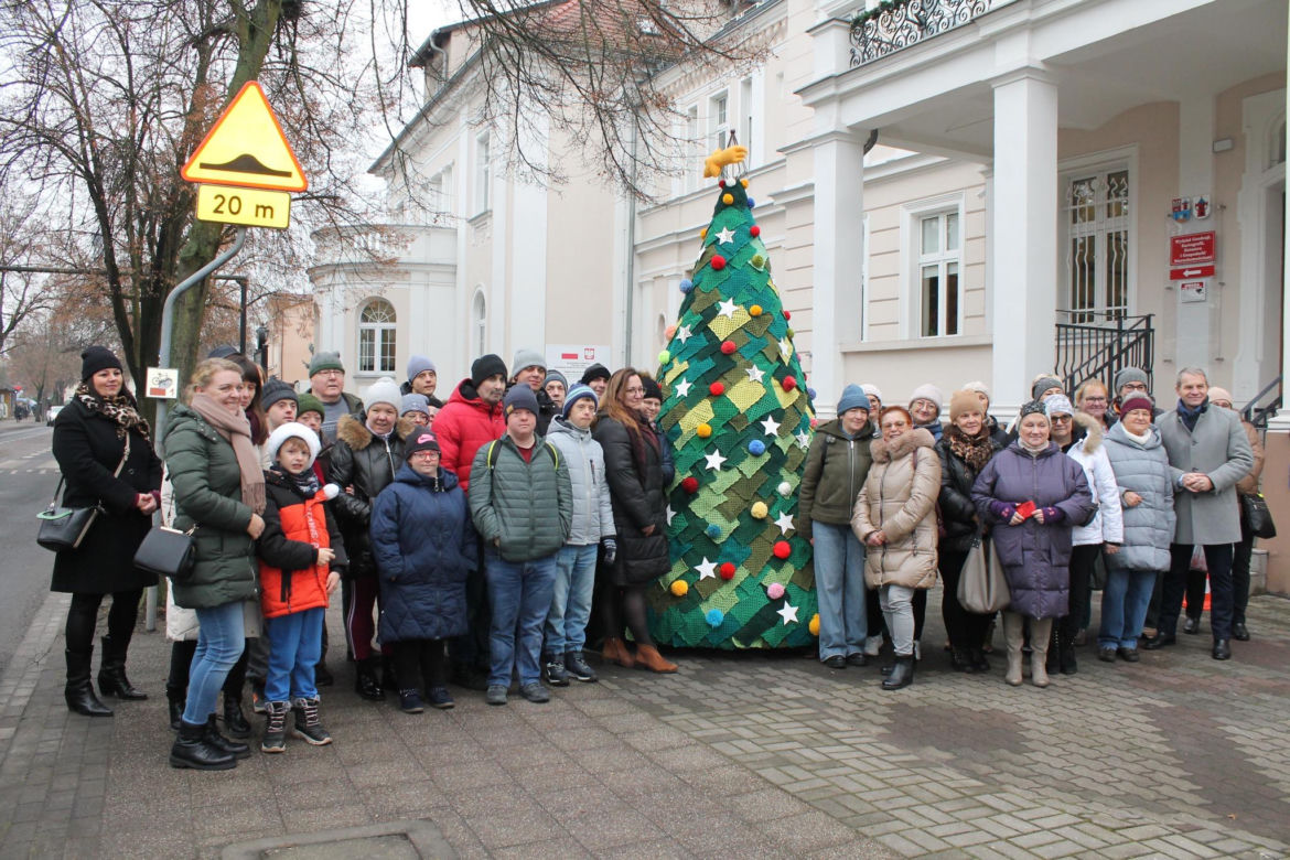 Dziargana choinka w Kościanie