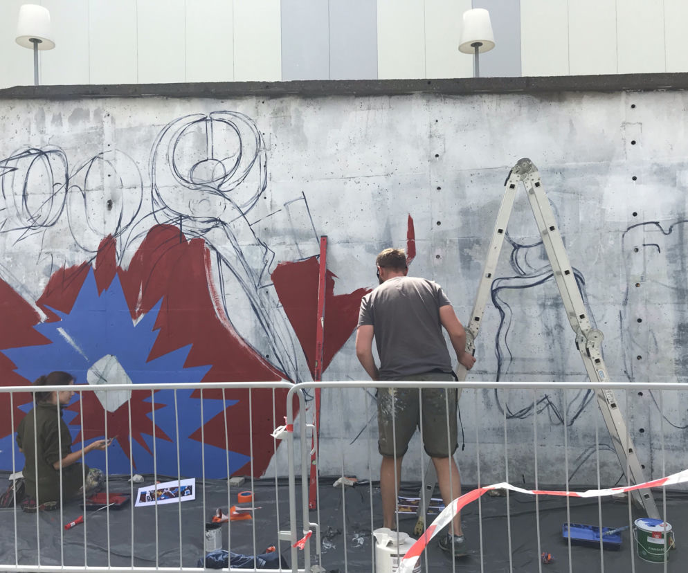 Nowy mural w Lublinie