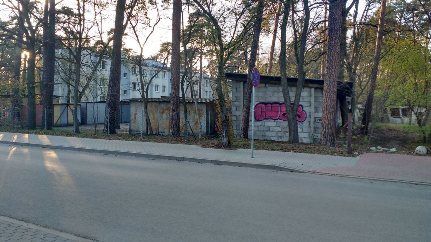 Nielegalne wysypisko w otwockim lesie