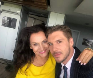 M jak miłość po wakacjach 2019. Aleksandra (Małgorzata Pieczyńska), Marcin (Mikołaj Roznerski)