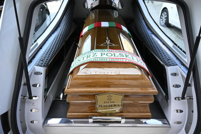 Jacek Magiera, pogrzeb