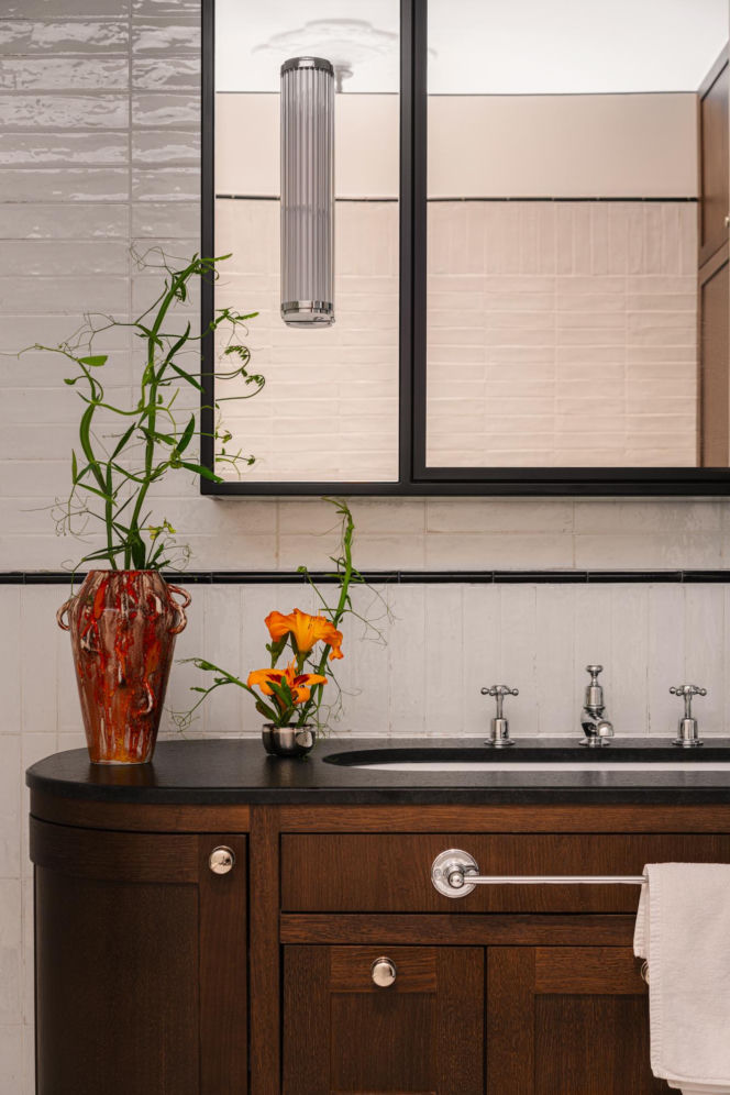 Secesyjny apartament w Poznaniu - projekt Maria Jachalska