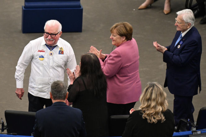 Uroczystość wręczenia Europejskich Orderów Zasługi