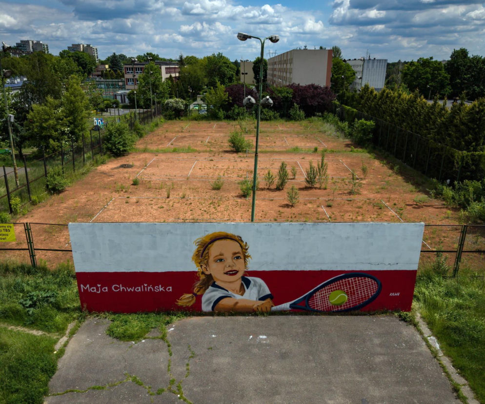 Znany artysta z Poznania stworzył mural dla Mai Chwalińskiej. Mieszkańcy mieli do niego jedną prośbę