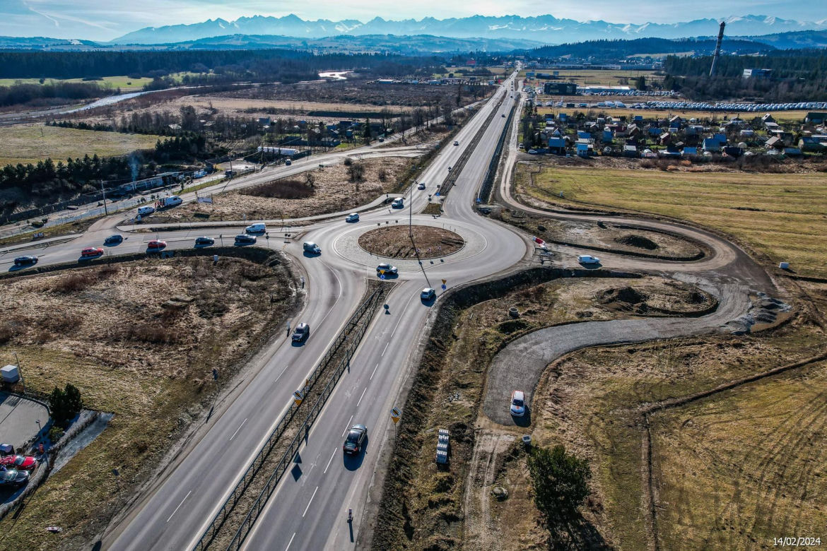 Budowa zakopianki DK 47 Rdzawka - Nowy Targ