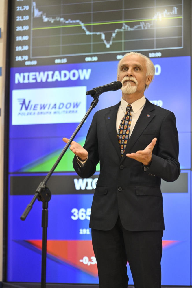 Historyczny debiut na GPW. Niewiadów Polska Grupa Militarna wchodzi na rynek główny
