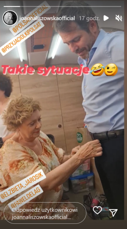 Przyjaciółki. Elżbieta Jarosik (Ela), Paweł Deląg (Wiktor) 