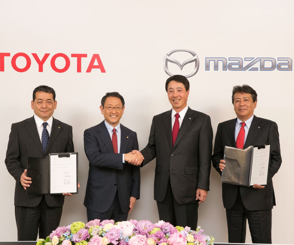 Mazda, Toyota