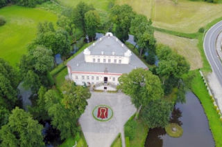Pałac i platan we Włoszakowicach