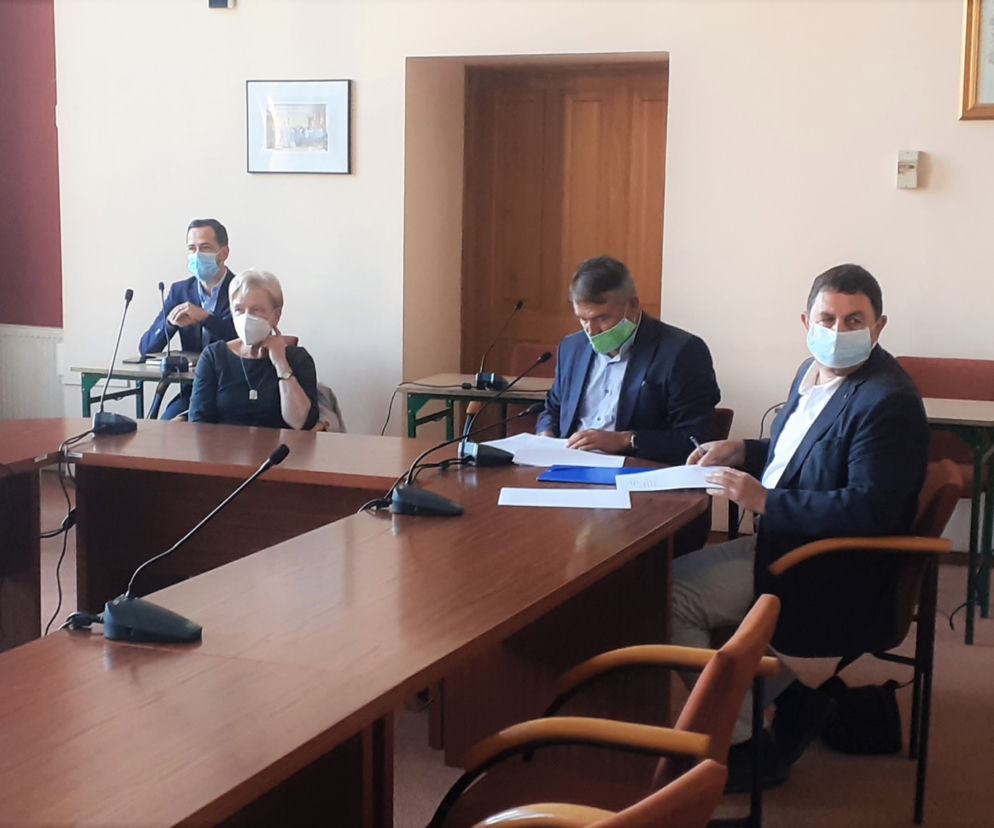 przedstawiciele POZ w ratuszu Iława