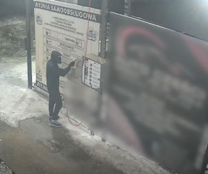 Włamanie na myjni w Drezdenku