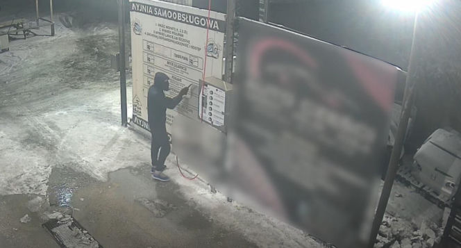 Włamanie na myjni w Drezdenku