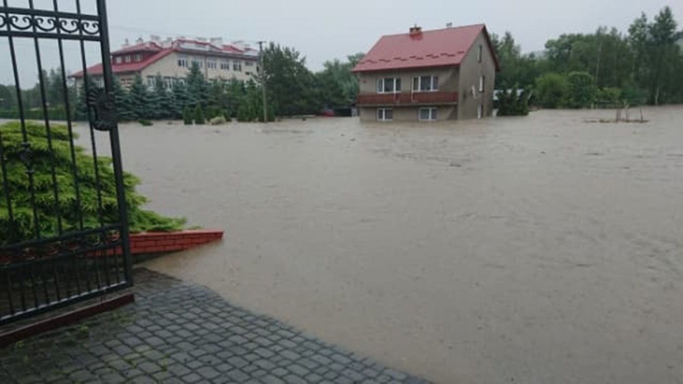 Powódź na Podkarpaciu