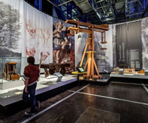To fragmenty wystawy Leonardo da Vinci - Energia Umysłu