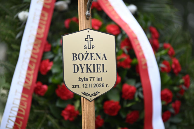 Bożena Dykiel spoczęła na Powązkach Wojskowych