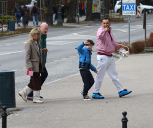 Misiek Koterski spędza Wielkanoc z rodziną w Sopocie