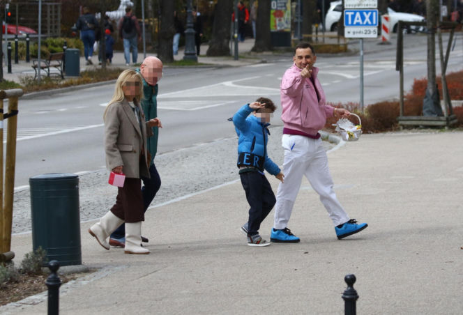 Misiek Koterski spędza Wielkanoc z rodziną w Sopocie