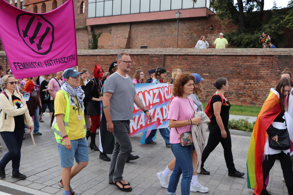 Marsz Równości w Toruniu i kontrmanifestacja