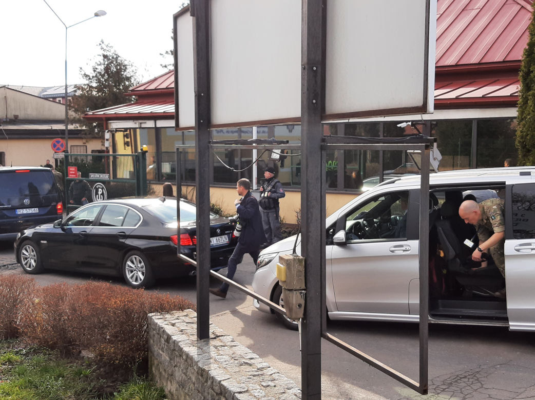Książę William i księżna Kate odwiedzili żołnierzy w Rzeszowie 