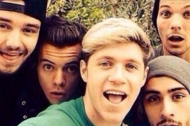 One Direction selfie 