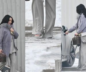 Jusia wietrzy palce w śniegu! Steczkowska wybrała sandałki i brnęła w zaspach...