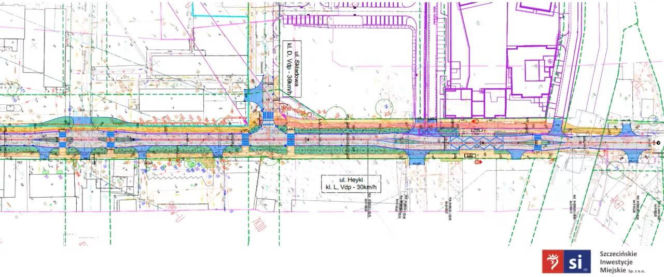 Nowy układ komunikacyjny na Kępie Parnickiej