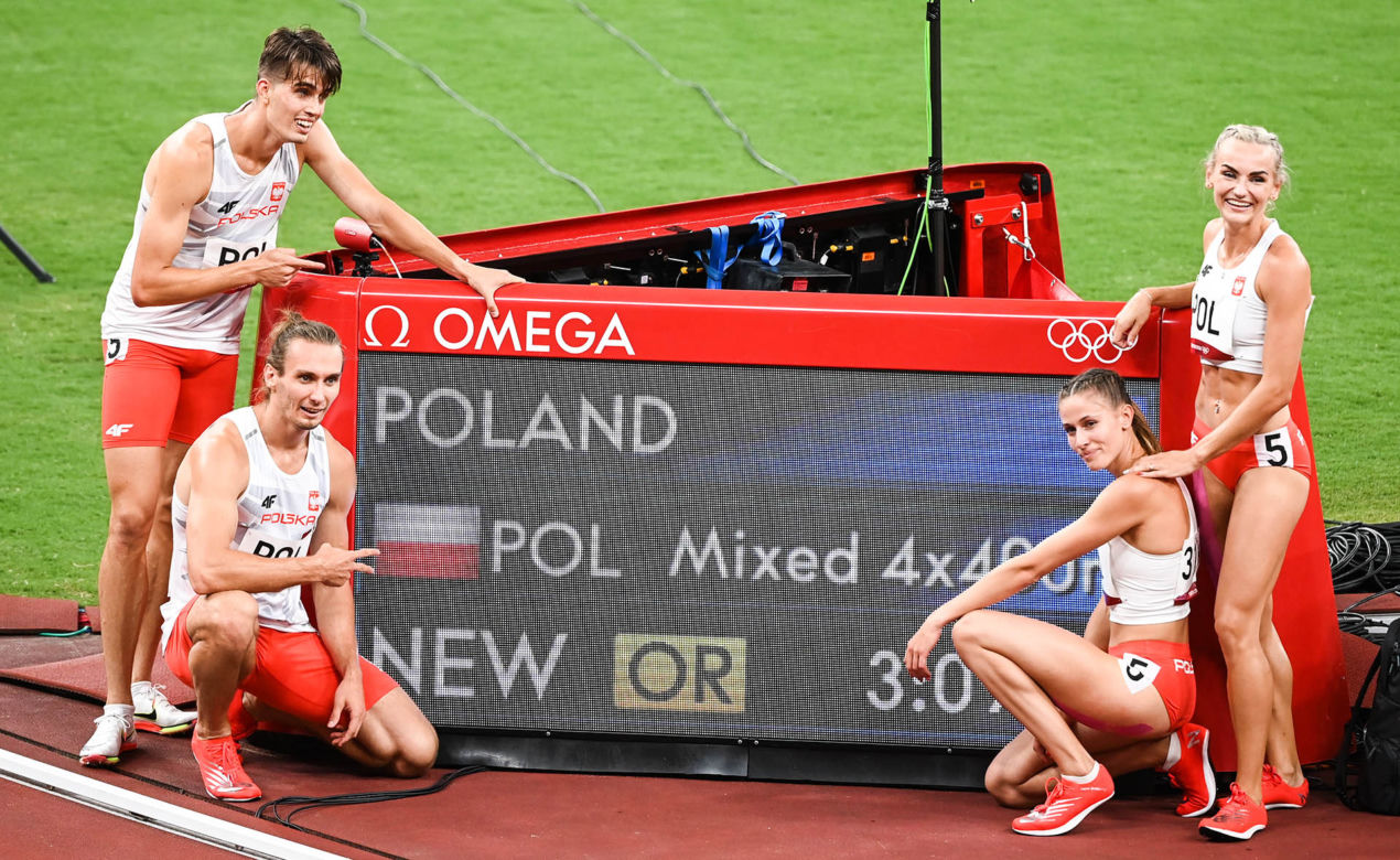 Mistrz Kajetan Duszyński śpi ze złotym medalem