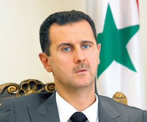 Assad morduje Żona się odchudza