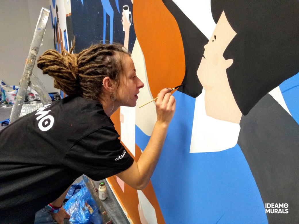 Mural Remigiusza Mroza w Opolu. Tam pracują autorzy projektu