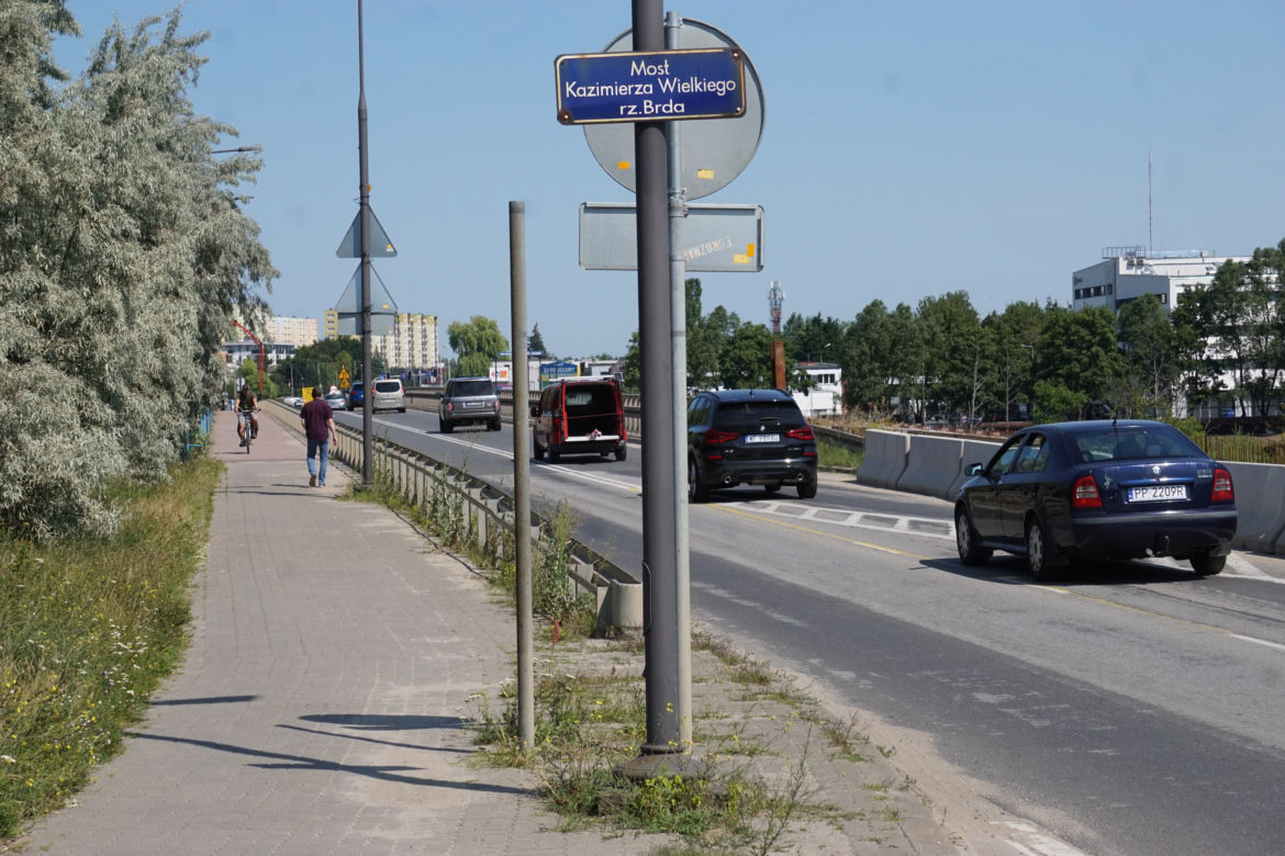 Trwa budowa nowych mostów Kazimierza Wielkiego w Bydgoszczy [ZDJĘCIA]