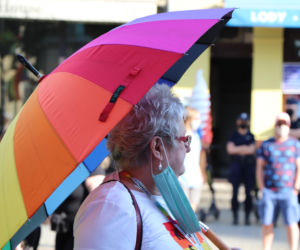 Za nami demonstracja wspierająca osoby LGBT w Toruniu. Konkretne hasła!