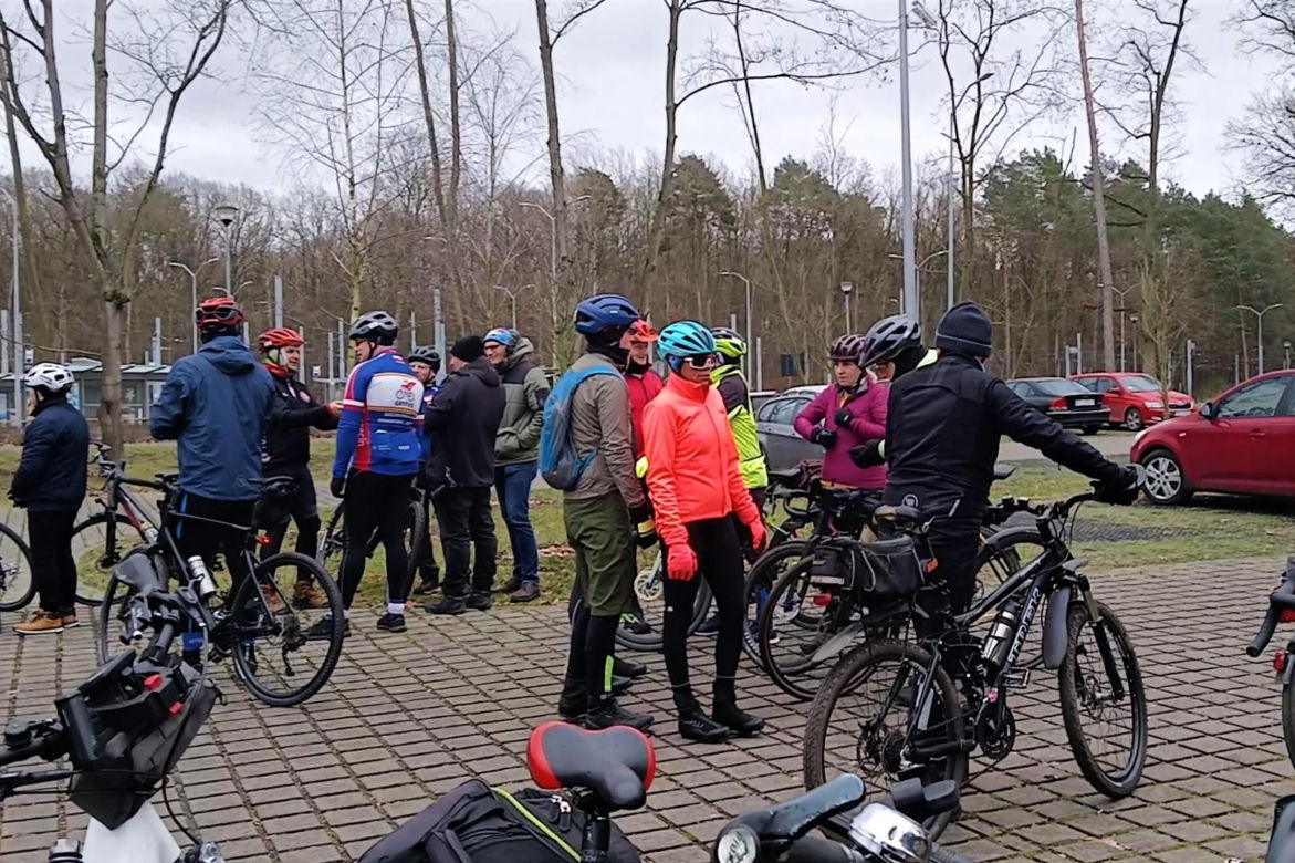 Szczecińscy rowerzyści powitali 2025 rok