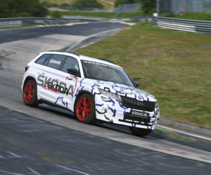 Skoda Kodiaq RS na Nurburgringu