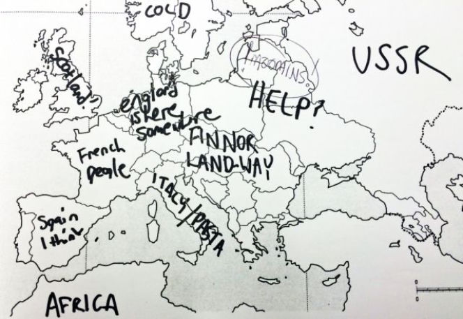 Mapa Europy