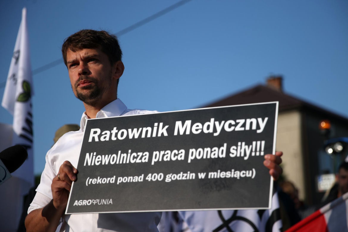 Michał Kołodziejczak startuje z KO