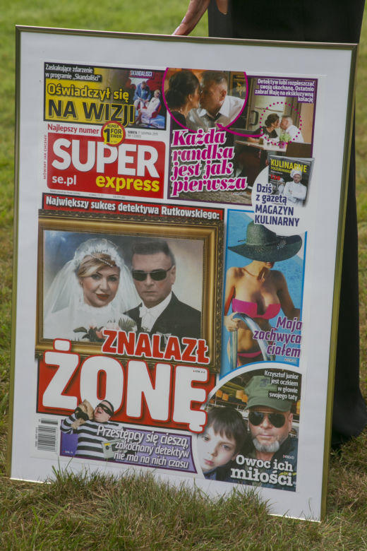 Rutkowski ożenił się za milion
